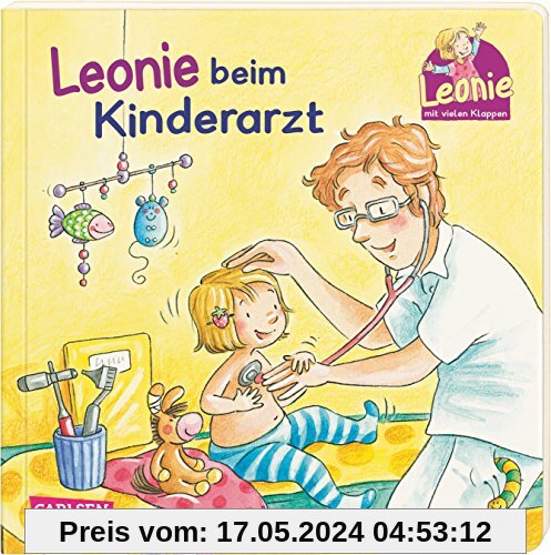 Leonie beim Kinderarzt: Pappbilderbuch mit Klappen